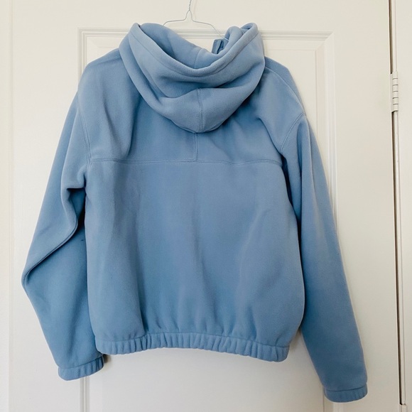 Aritzia TNA fleece polar zip hoodie jacket - Picture 5 of 9